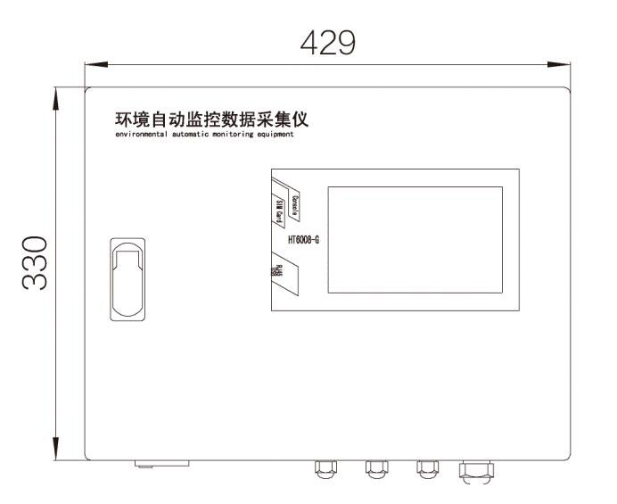 数据采集传输仪外形尺寸1